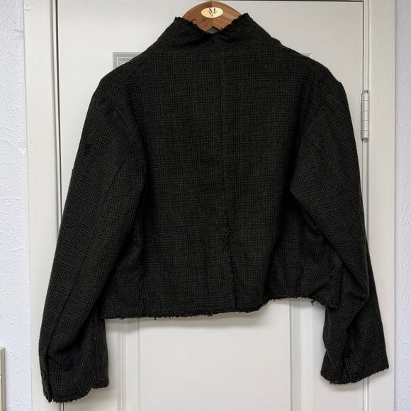 Magnolia Pearl wool cropped Jacket - Picture 8 of 13